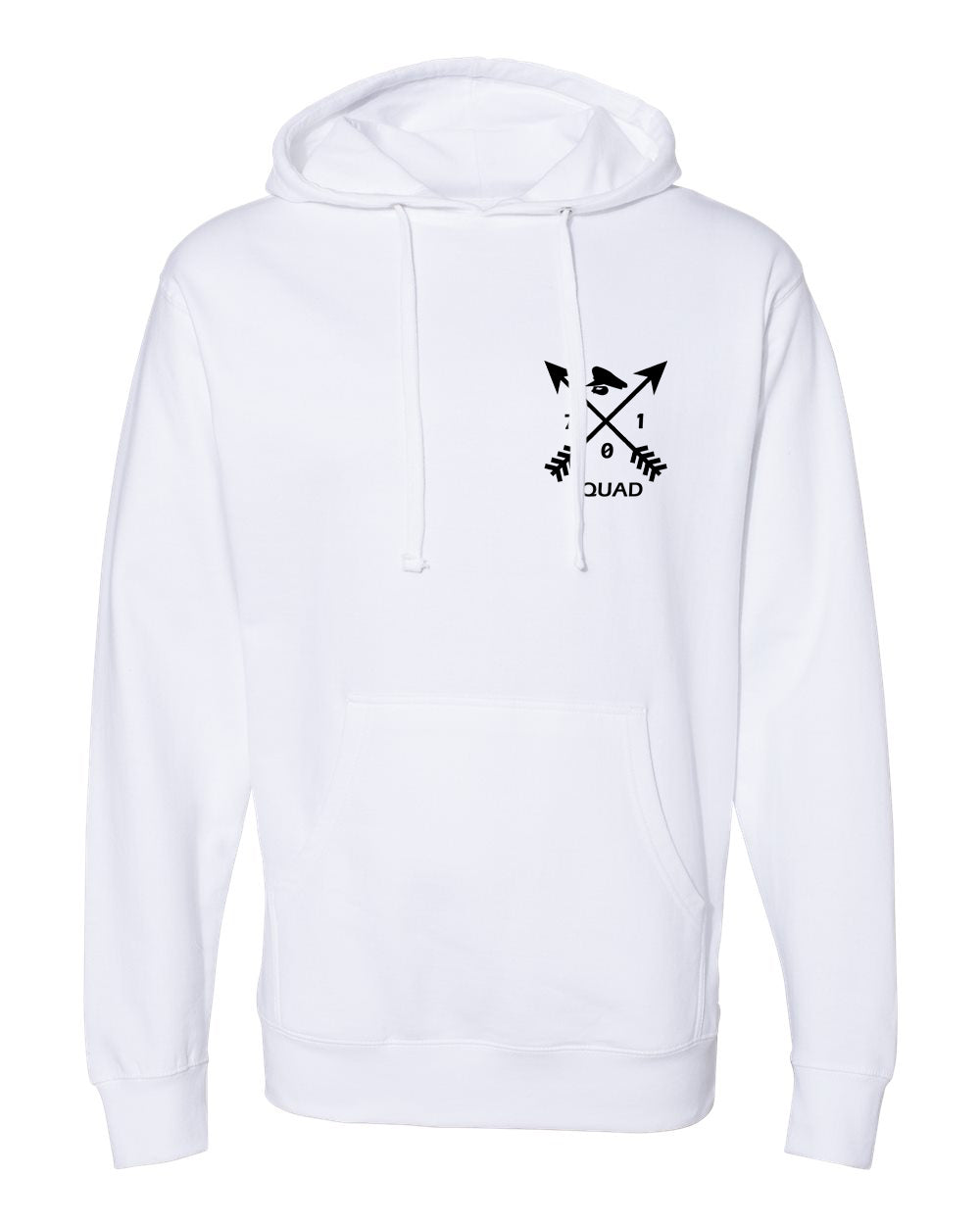 701 X SQUAD Hoodie white