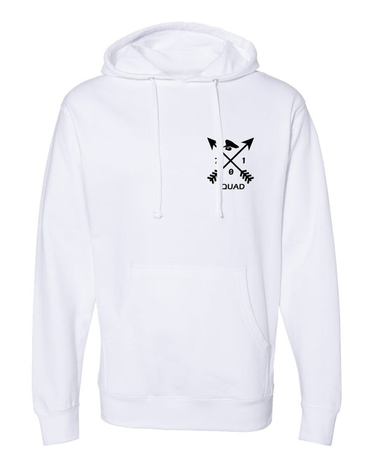 701 X SQUAD Hoodie white