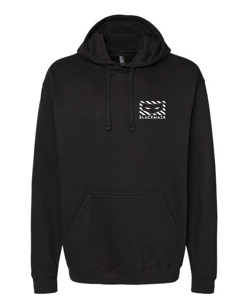 Grid Hoodie Black