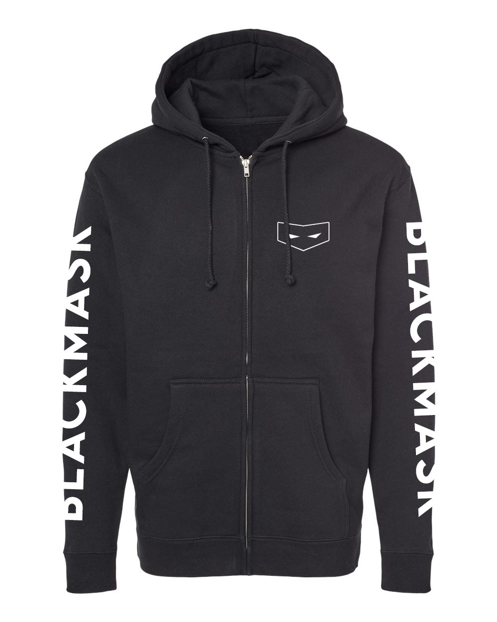 Blackmask ZipUp Hoodie Black